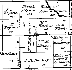 Range 7E, Township 4N, Section 10 - 1881