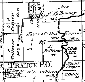 Range 7E, Township 4N, Section 15 - 1881