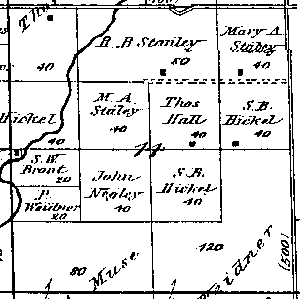 Range 8E, Township 4N, Section 14 - 1881