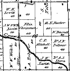 Range 8E, Township 4N, Section 16 - 1881