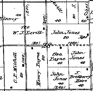 Range 8E, Township 4N, Section 28 - 1881