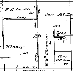 Range 8E, Township 4N, Section 29 - 1881