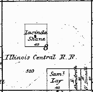 Range 5E, Township 5N, Section 08 - 1881