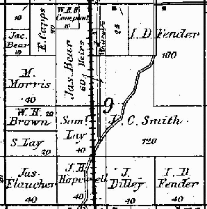 Range 5E, Township 5N, Section 09 - 1881