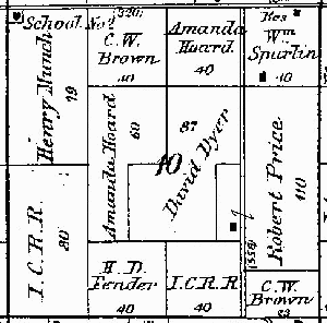 Range 5E, Township 5N, Section 10 - 1881