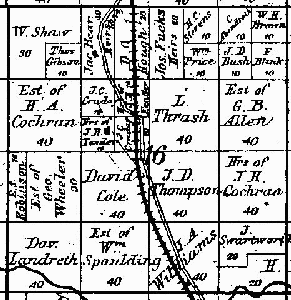 Range 5E, Township 5N, Section 16 - 1881