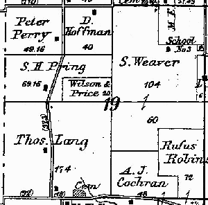 Range 5E, Township 5N, Section 19 - 1881