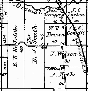 Range 5E, Township 5N, Section 21 - 1881