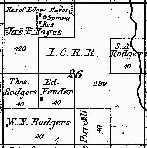 Range 5E, Township 5N, Section 26 - 1881