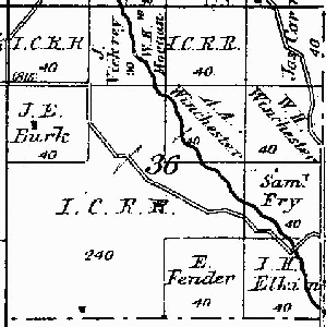 Range 5E, Township 5N, Section 36 - 1881