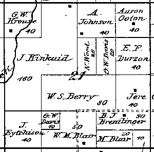 Range 6E, Township 5N, Section 21 - 1881