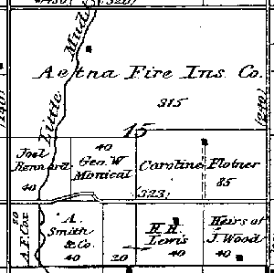 Range 7E, Township 5N, Section 15 - 1881