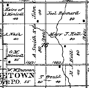 Range 7E, Township 5N, Section 16 - 1881