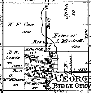 Range 7E, Township 5N, Section 17 - 1881