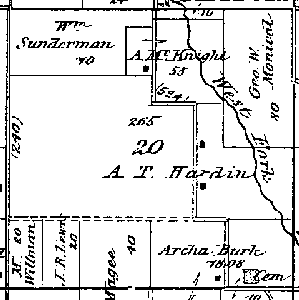 Range 7E, Township 5N, Section 20 - 1881