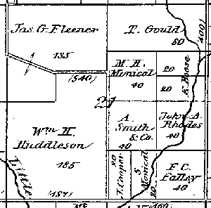 Range 7E, Township 5N, Section 21 - 1881