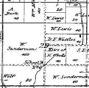 Range 7E, Township 5N, Section 29 - 1881