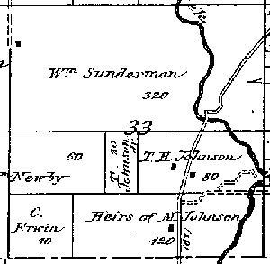 Range 7E, Township 5N, Section 33 - 1881