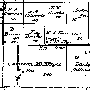 Range 7E, Township 5N, Section 35 - 1881