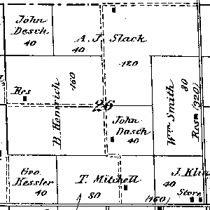 Range 8E, Township 5N, Section 26 - 1881