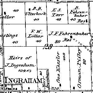 Range 8E, Township 5N, Section 28 - 1881